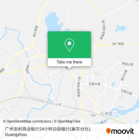 广州农村商业银行24小时自助银行(麻车分社) map