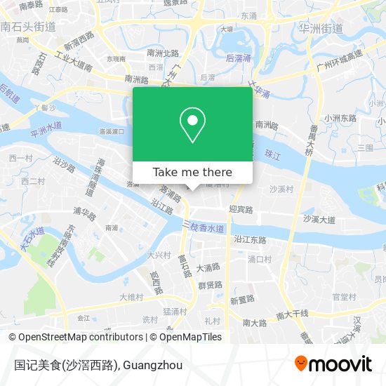 国记美食(沙滘西路) map