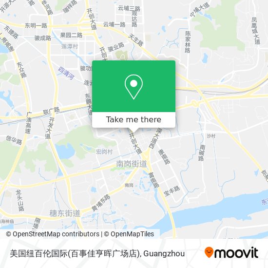 美国纽百伦国际(百事佳亨晖广场店) map