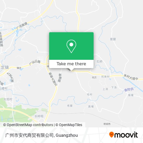 广州市安代商贸有限公司 map