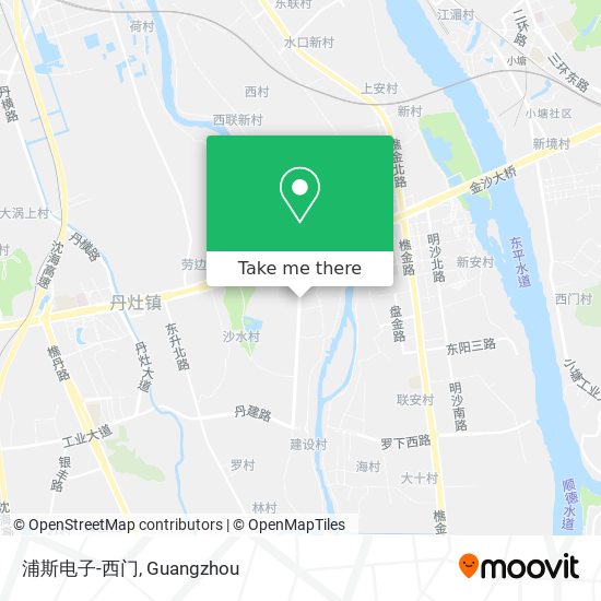 浦斯电子-西门 map