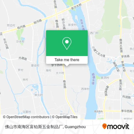 佛山市南海区富铂斯五金制品厂 map
