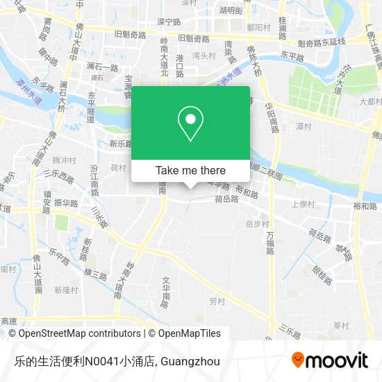 乐的生活便利N0041小涌店 map