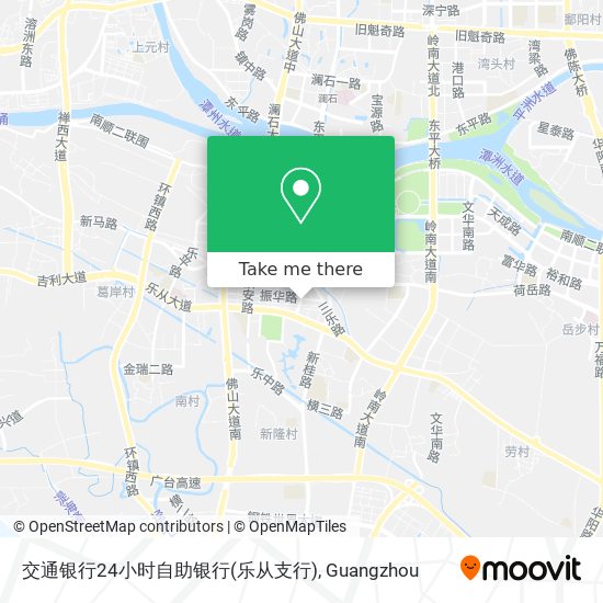 交通银行24小时自助银行(乐从支行) map