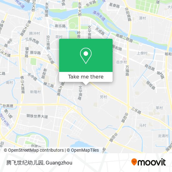 腾飞世纪幼儿园 map