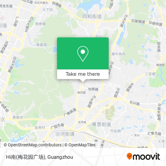 Hi南(梅花园广场) map