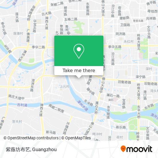 紫薇坊布艺 map