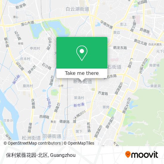 保利紫薇花园-北区 map