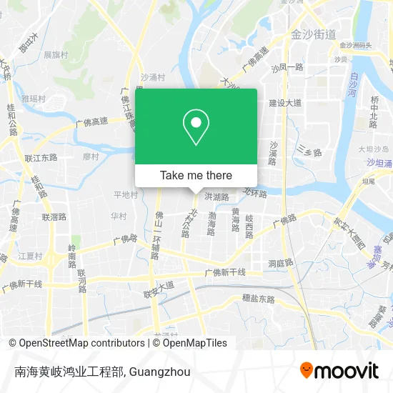 南海黄岐鸿业工程部 map