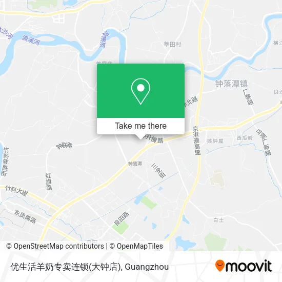 优生活羊奶专卖连锁(大钟店) map