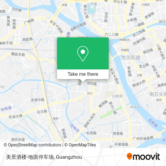 美景酒楼-地面停车场 map