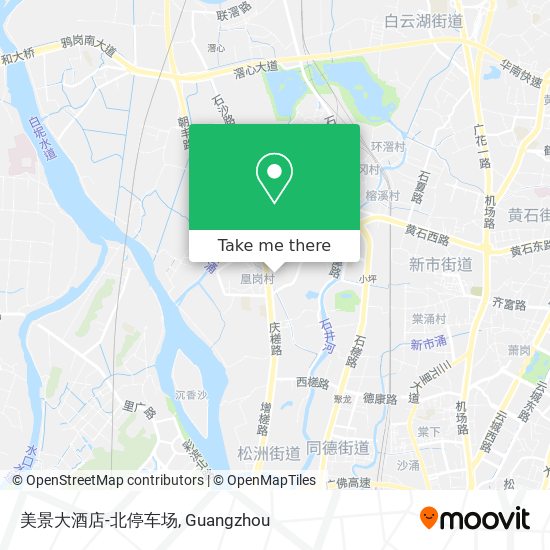 美景大酒店-北停车场 map