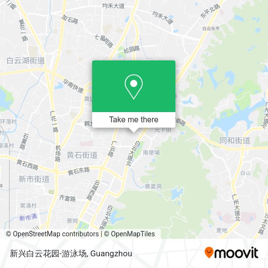 新兴白云花园-游泳场 map
