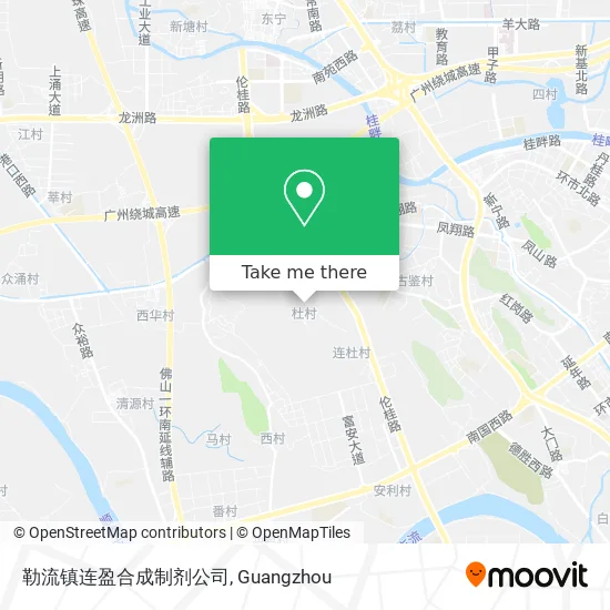 勒流镇连盈合成制剂公司 map