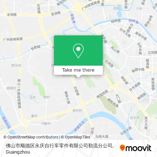 佛山市顺德区永庆自行车零件有限公司勒流分公司 map