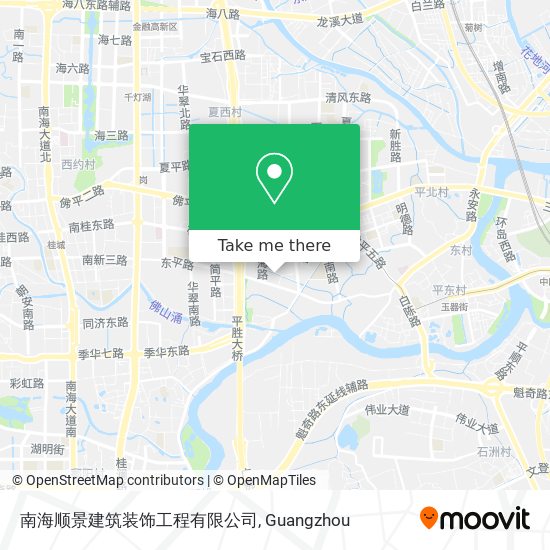 南海顺景建筑装饰工程有限公司 map