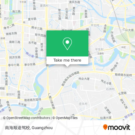 南海顺途驾校 map