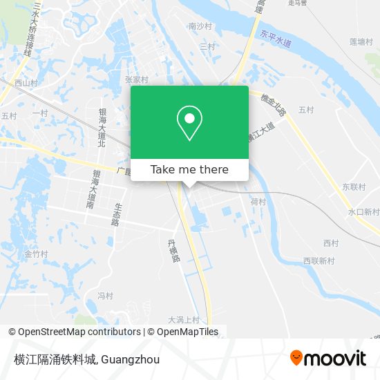 横江隔涌铁料城 map