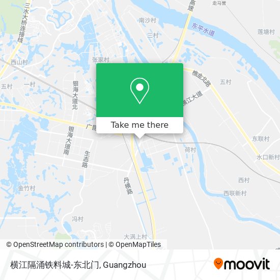 横江隔涌铁料城-东北门 map