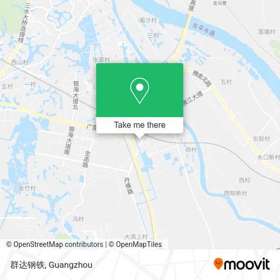 群达钢铁 map