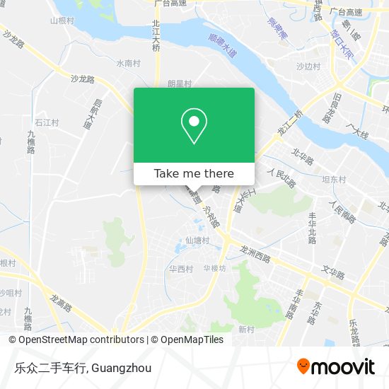 乐众二手车行 map