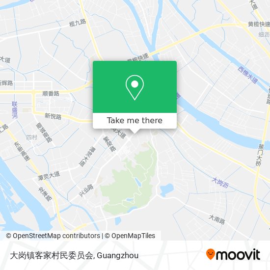 大岗镇客家村民委员会 map