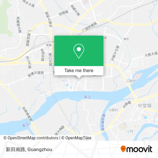新田南路 map