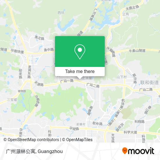 广州灏林公寓 map