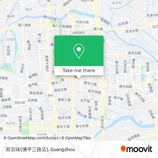 荷百味(佛平三路店) map