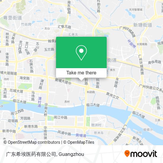 广东希埃医药有限公司 map