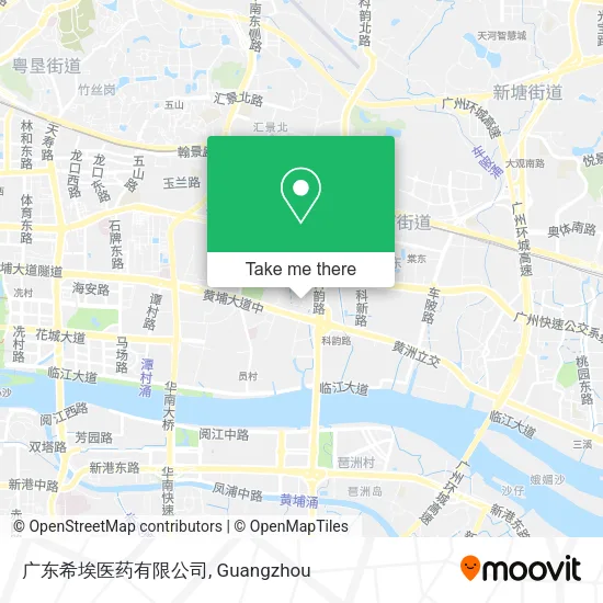 广东希埃医药有限公司 map