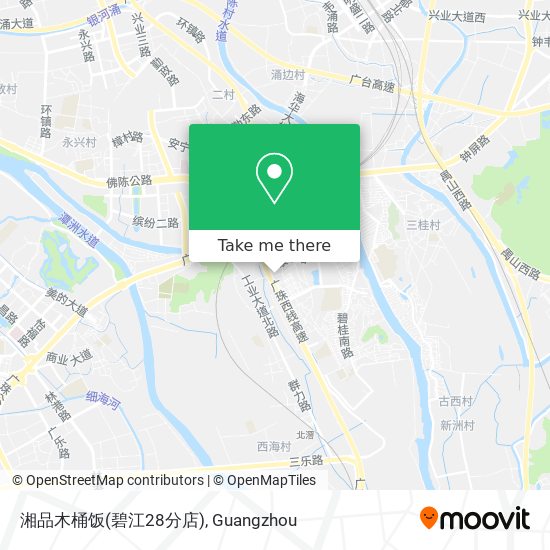 湘品木桶饭(碧江28分店) map