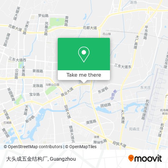 大头成五金结构厂 map