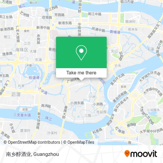 南乡醇酒业 map