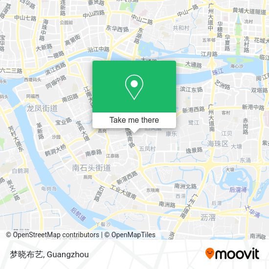 梦晓布艺 map