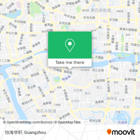 怡海华轩 map