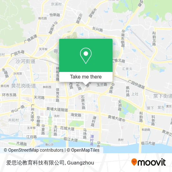 爱思论教育科技有限公司 map