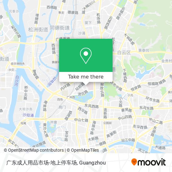 广东成人用品市场-地上停车场 map