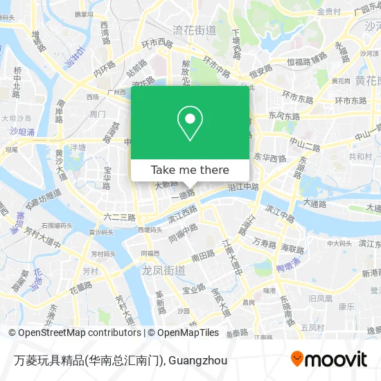 万菱玩具精品(华南总汇南门) map