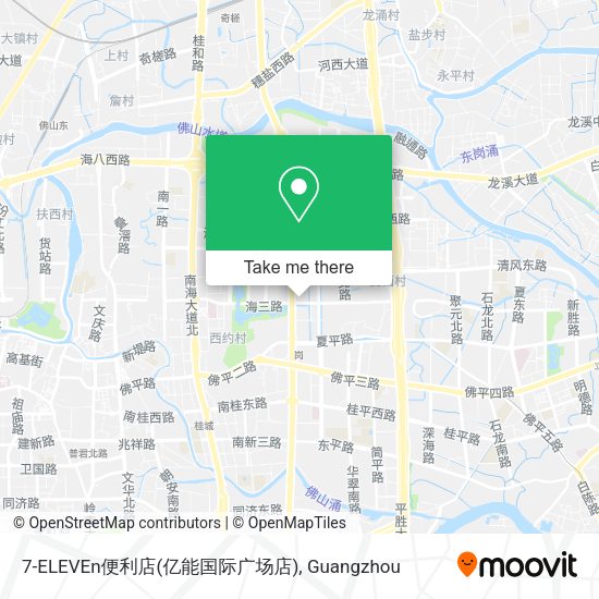 7-ELEVEn便利店(亿能国际广场店) map