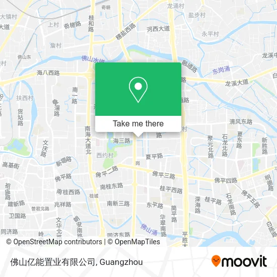 佛山亿能置业有限公司 map