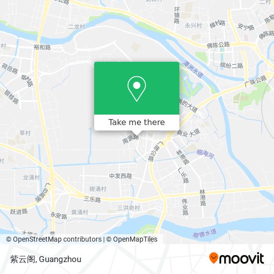 紫云阁 map