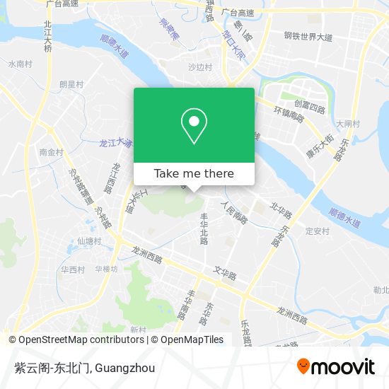 紫云阁-东北门 map