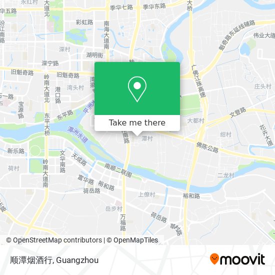 顺潭烟酒行 map