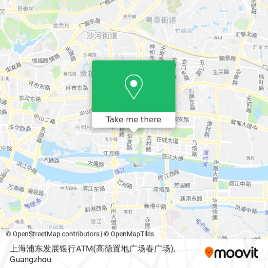 上海浦东发展银行ATM(高德置地广场春广场) map