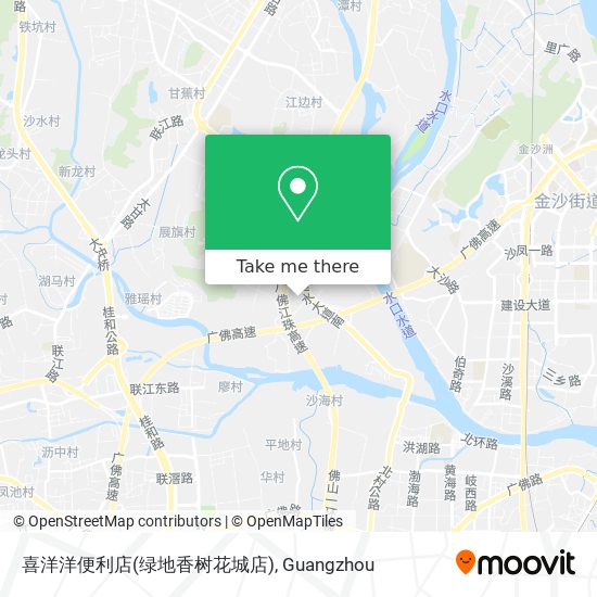 喜洋洋便利店(绿地香树花城店) map