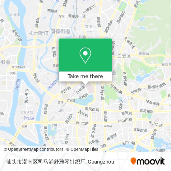 汕头市潮南区司马浦舒雅琴针织厂 map