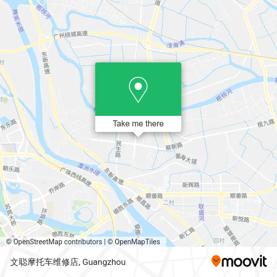 文聪摩托车维修店 map