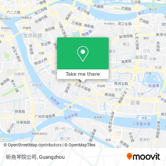 听燕琴院公司 map