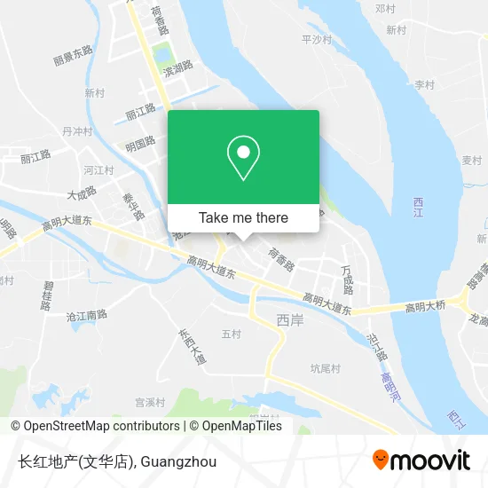 长红地产(文华店) map